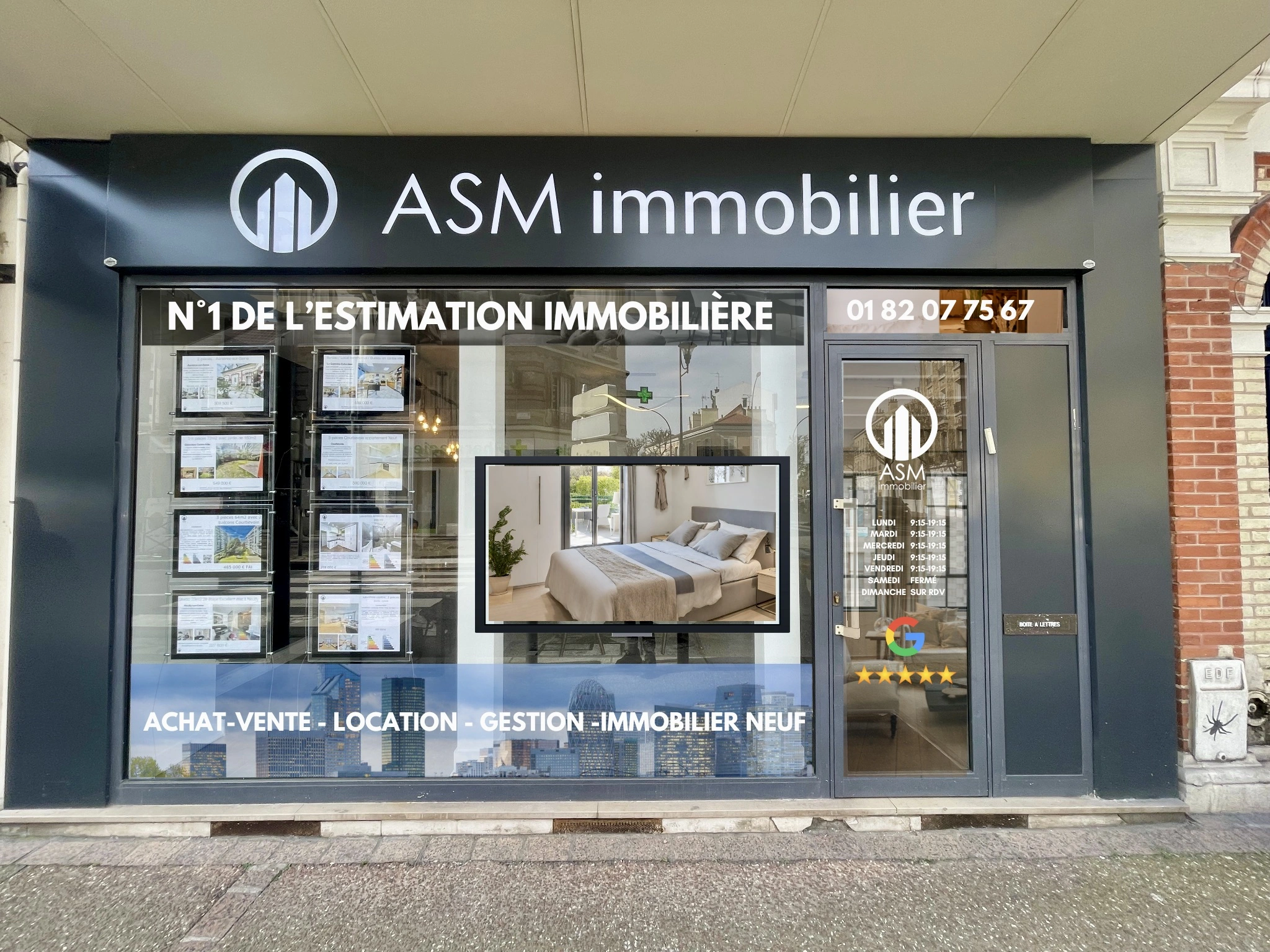Logo de l'agence ASM immobilier
